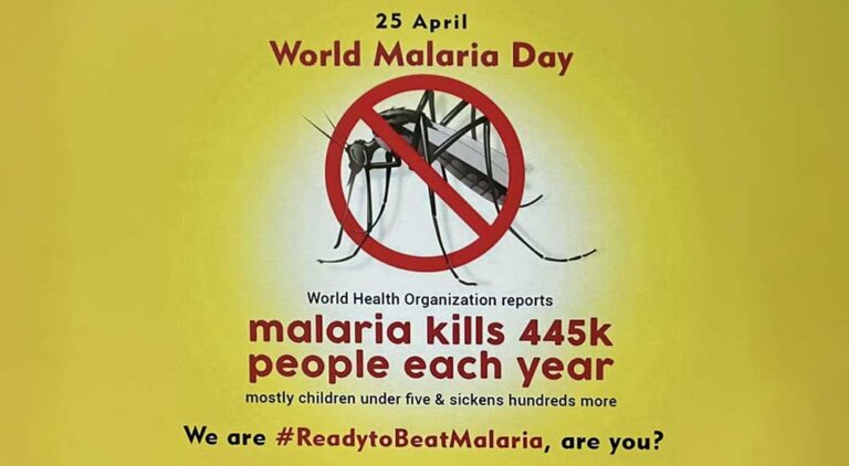 World Malaria Day - April 25th